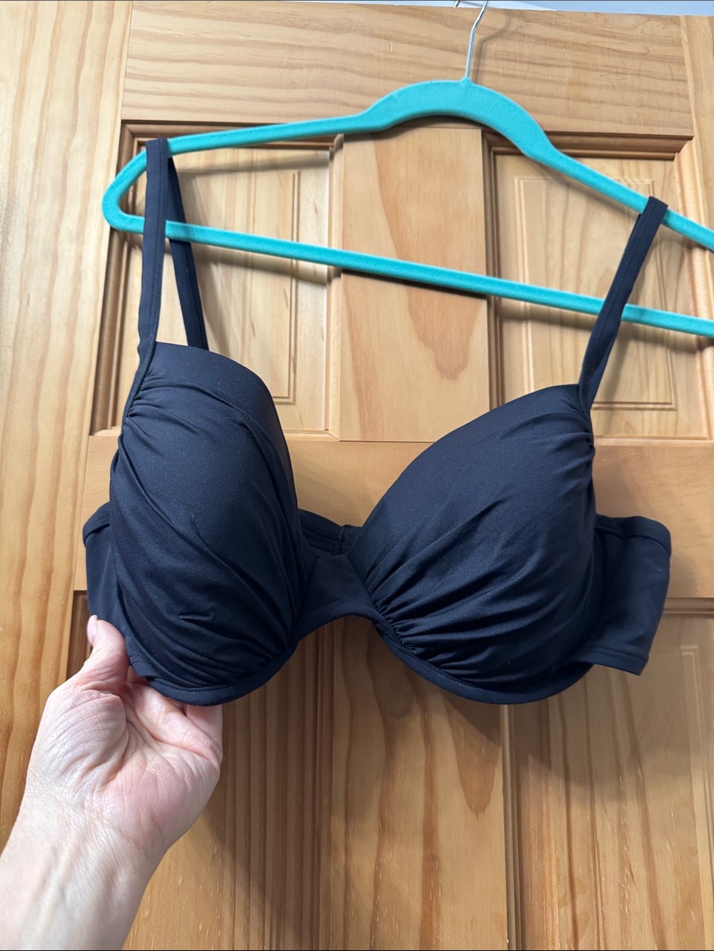 Bleu Rod Beattie Black Padded Bikini Top